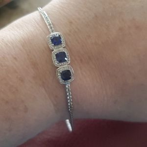 Sapphire bracelet